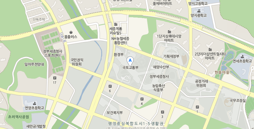 government complex sejong_map